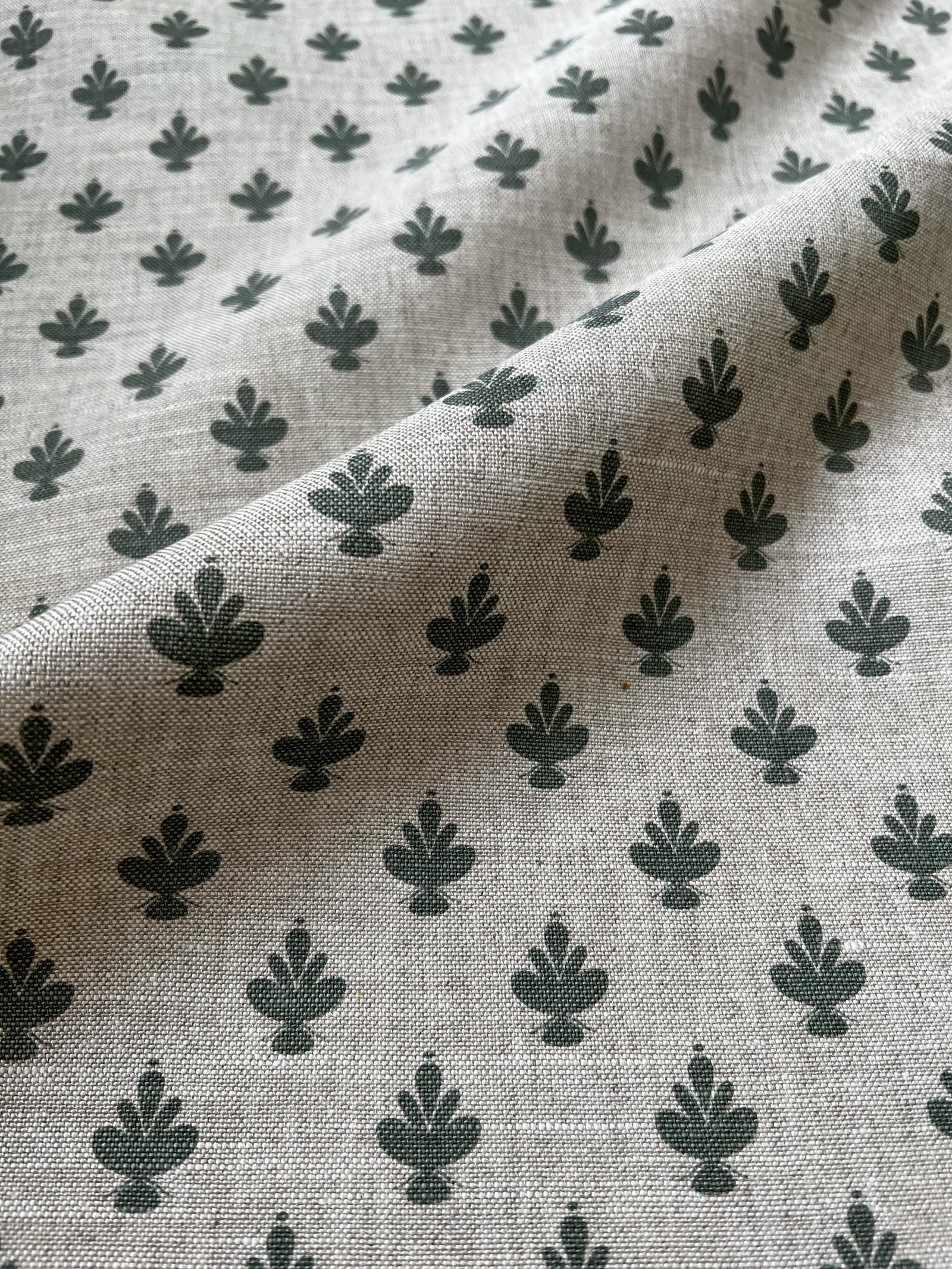 Adeline — Wedgewood on Oatmeal