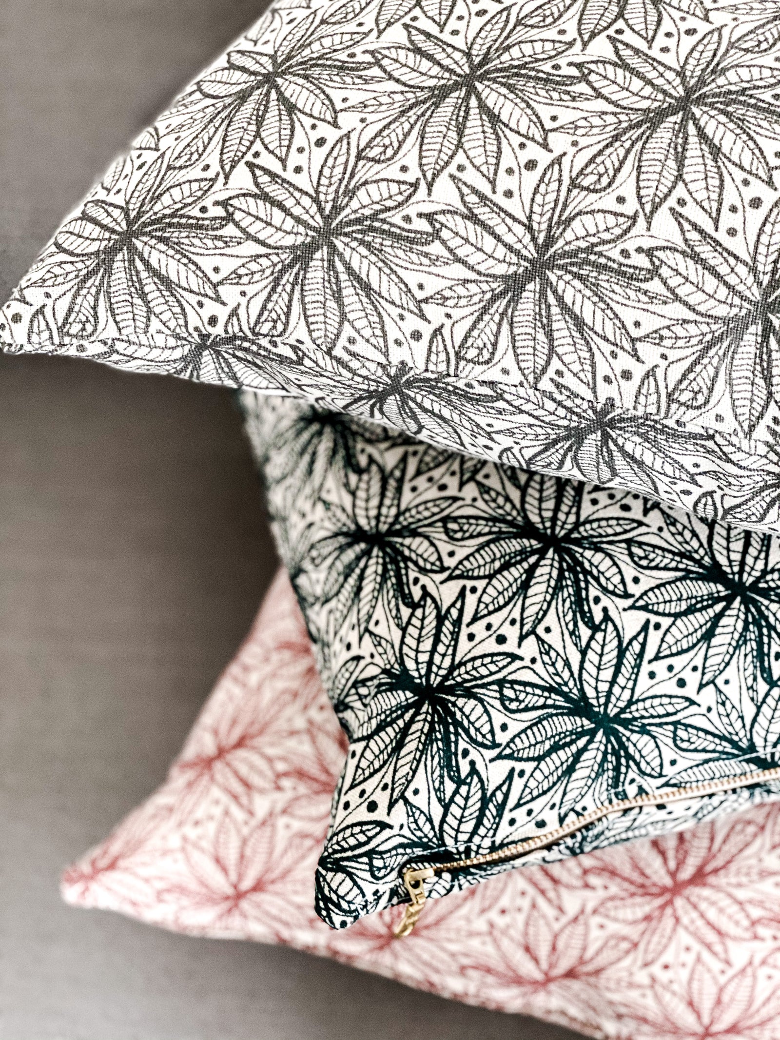 Cushion — Akela Azure, Dublin & Fig