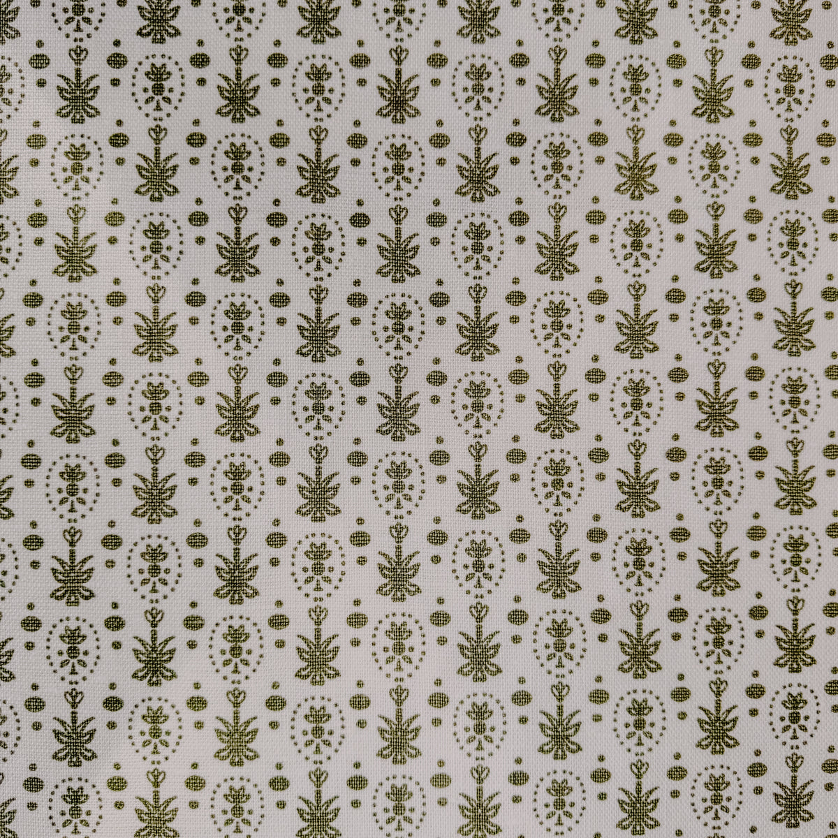 Annsley Wallpaper — Olive on Oyster